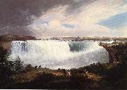 Alvan Fisher The Great Horseshoe Fall, Niagara France oil painting artist